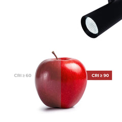 Proyector LED para carril monofásico CCT - 10W - CRI 90 - Driver KGP