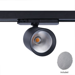 Proyector LED para carril trifásico 4000K - 40W - CRI 95 - Driver Philips Xitanium