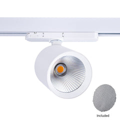 Proyector LED para carril trifásico 4000K - 40W - CRI 95 - Driver Philips Xitanium