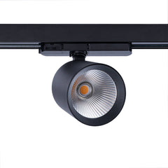 Proyector LED para carril trifásico CCT 40W - CRI 90 - Driver KGP