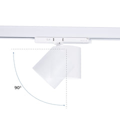 Proyector LED para carril trifásico CCT 40W - CRI 90 - Driver KGP