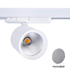 Proyector LED para carril trifásico CCT 40W - CRI 90 - Driver KGP