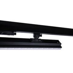 Proyector LED lineal orientable para carril trifásico 40W - CCT - CRI90 - Driver KGP