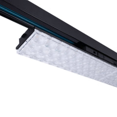 Proyector LED lineal orientable para carril trifásico 40W - CCT - CRI90 - Driver KGP