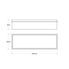 Luz de emergencia 3W - 3 h de autonomía + Caja empotrable - IP20