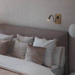 Pack x 2 - Aplique de pared flexible para lectura "LONDON" - Chip CREE - 3W