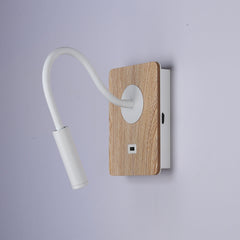 Pack x 2 - Aplique de pared flexible para lectura con puerto USB "LONDON USB" - Chip CREE - 3W