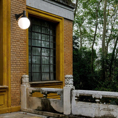 Aplique de pared exterior "GLOBE 400 MODERN" de FUMAGALLI - E27