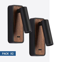 Pack x 2 - Aplique de pared para lectura "Irene" - 3W - Chip CREE