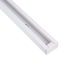 Carril monofásico de PVC para focos LED - Superficie - 2 metros
