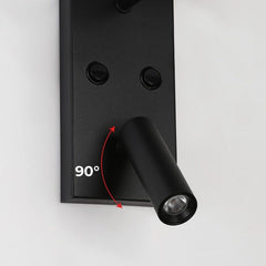 Pack x 2 - Aplique de pared para lectura con foco LED "NOAH" - 3,4W