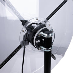 Ventilador holográfico en 3D de mesa - Ø 52cm - 72W