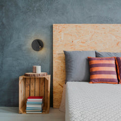 Aplique de pared para lectura "Quart" - Doble función - 3W+6W