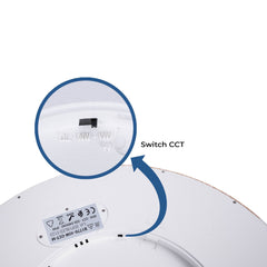 Plafón LED techo circular CCT 40W - IP40