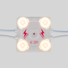 Módulo LED cuadrado para rótulos - 3.6W - 220V AC - IP65 - 165º