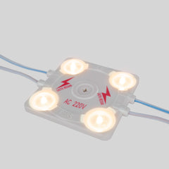 Módulo LED cuadrado para rótulos - 3.6W - 220V AC - IP65 - 165º