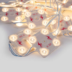 Módulo LED cuadrado para rótulos - 3.6W - 220V AC - IP65 - 165º