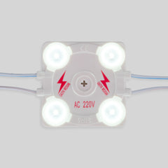 Módulo LED cuadrado para rótulos - 3.6W - 220V AC - IP65 - 165º