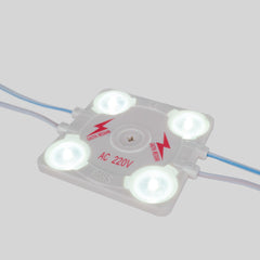 Módulo LED cuadrado para rótulos - 3.6W - 220V AC - IP65 - 165º
