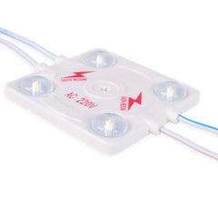 Módulo LED cuadrado para rótulos - 3.6W - 220V AC - IP65 - 165º