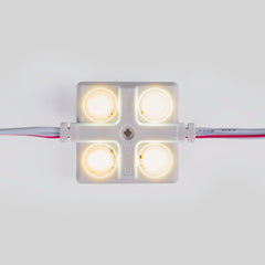 Módulo LED cuadrado para rótulos - 2W - 12V - IP65 - 160º