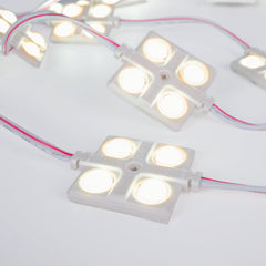 Módulo LED cuadrado para rótulos - 2W - 12V - IP65 - 160º