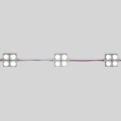 Módulo LED cuadrado para rótulos - 2W - 12V - IP65 - 160º