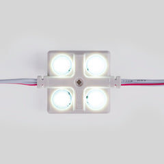 Módulo LED cuadrado para rótulos - 2W - 12V - IP65 - 160º