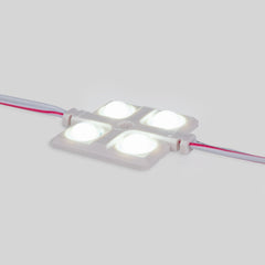 Módulo LED cuadrado para rótulos - 2W - 12V - IP65 - 160º