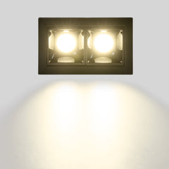 Foco lineal LED empotrable 4W - UGR18 - CRI90 - Chip OSRAM