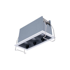 Foco lineal LED empotrable triple 6W - UGR18 - CRI90 - Chip OSRAM