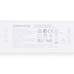 Driver regulable TRIAC 25-42V DC - 900mA - 37W