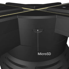 Ventilador holográfico 3D con trípode - Ø 52cm - 72W