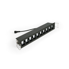 Foco lineal LED empotrable 20W - UGR18 - CRI90 - Chip OSRAM