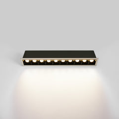 Foco lineal LED empotrable 20W - UGR18 - CRI90 - Chip OSRAM