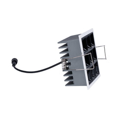 Downlight LED cuadrado empotrable 18W - 9 Focos - UGR18 - CRI90 - Chip OSRAM