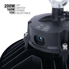 Campana LED industrial - 200W - PHILIPS Lumileds - Driver LIFUD - 5000K - IP65 - 7 años garantía