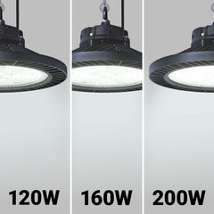 Campana LED industrial - 200W - PHILIPS Lumileds - Driver LIFUD - 5000K - IP65 - 7 años garantía