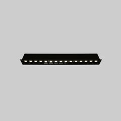 Foco lineal LED empotrable 30W - UGR18 - CRI90 - Chip OSRAM