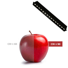 Foco lineal LED empotrable 30W - UGR18 - CRI90 - Chip OSRAM