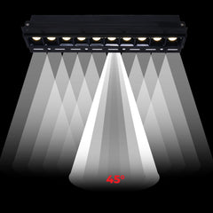 Foco lineal LED trimless / integración - 20W - UGR18 - CRI90