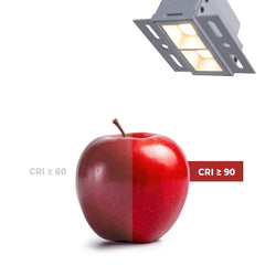 Foco lineal LED trimless / integración - 4W - UGR18 - CRI90