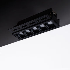 Foco lineal LED trimless / integración - 12W - UGR18 - CRI90