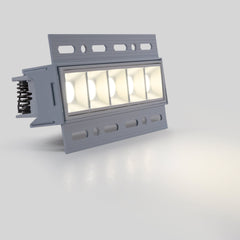 Foco lineal LED trimless / integración - 12W - UGR18 - CRI90