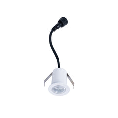 Downlight LED empotrable circular 2W - Chip Osram - UGR18 - Corte Ø 25mm - Blanco