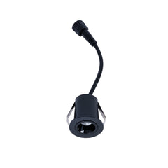 Downlight LED empotrable circular 2W - Chip Osram - UGR18 - Corte Ø 25mm - Negro