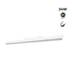 Luminaria lineal opal para carril magnético CCT - 24W - Mi Light
