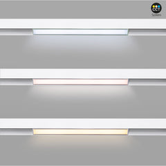 Luminaria lineal opal para carril magnético CCT - 12W - Mi Light