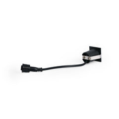 Downlight LED empotrable cuadrado 2W - Chip Osram - UGR18 - Corte Ø 25mm - Negro