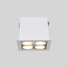 Downlight LED empotrable cuadrado 8W - Chip Osram - UGR18 - Corte 48 x 48 mm